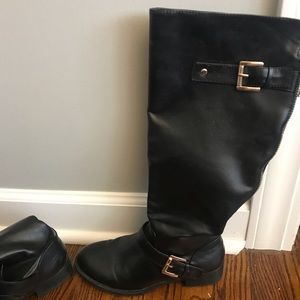 Tall Black Boots